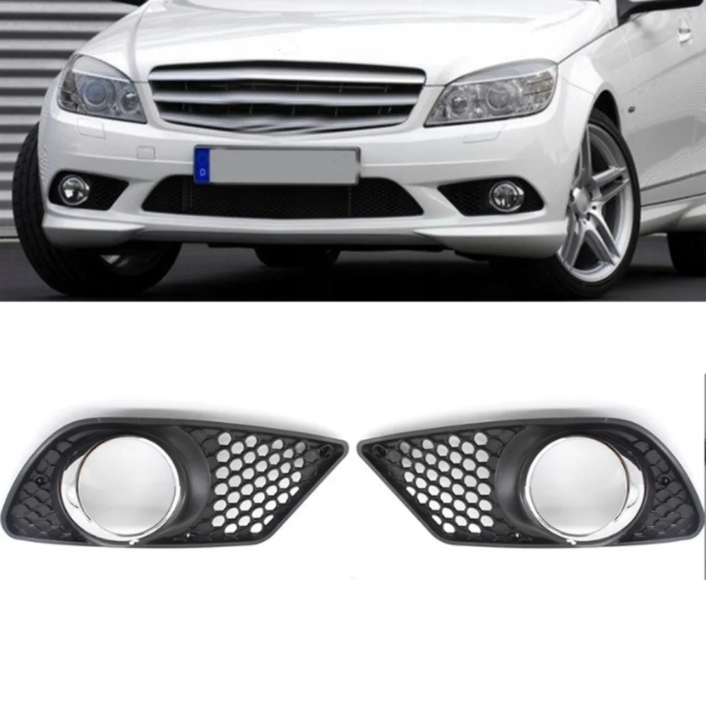 

Для 2008-2010 Mercedes Benz C-Class W204 передний бампер, решетка абажура тумана 2048850353 2048850253