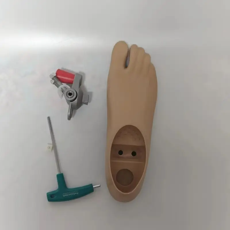 Prosthetic Foot Board 22-27cm with Single Hole Movable Ankle Artificial Limb Prosthetic Accessory Orthoses Prostheses