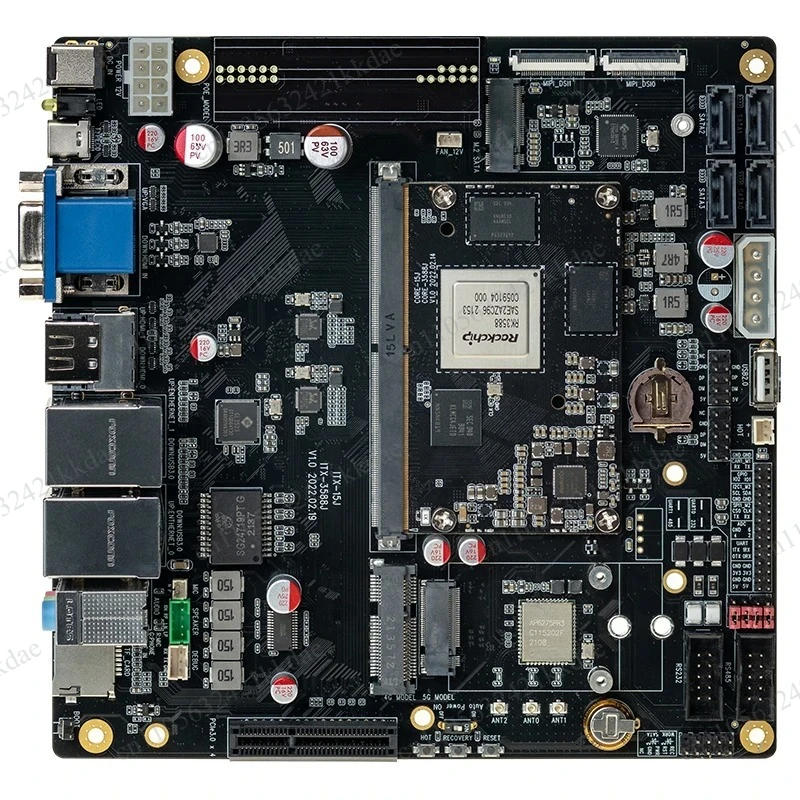 Core-3588J RK3588 Industrial AI Single Board Computer Development Board