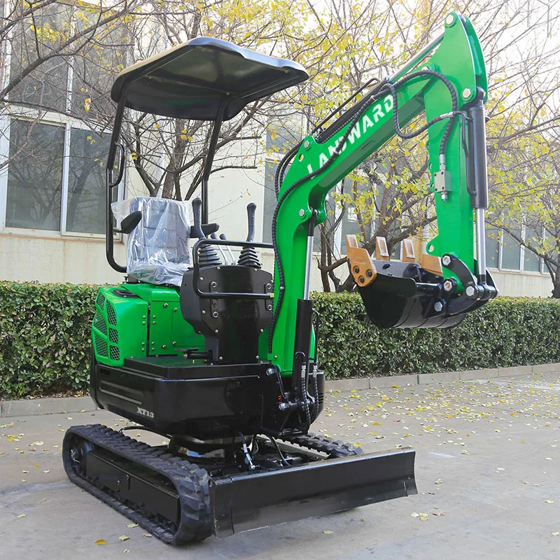 Wholesale 1.3 Ton mini small digger CE/EPA/EURO 5 China Hot Sale compact mini excavators 1 ton with thumb bucket customized