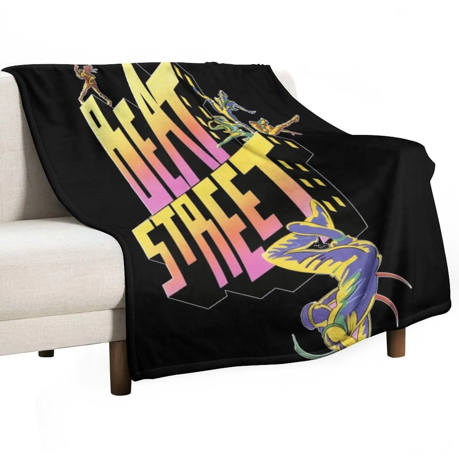 

Beat Street Throw Blanket Warm Accent Blanket for Living Room Decoration