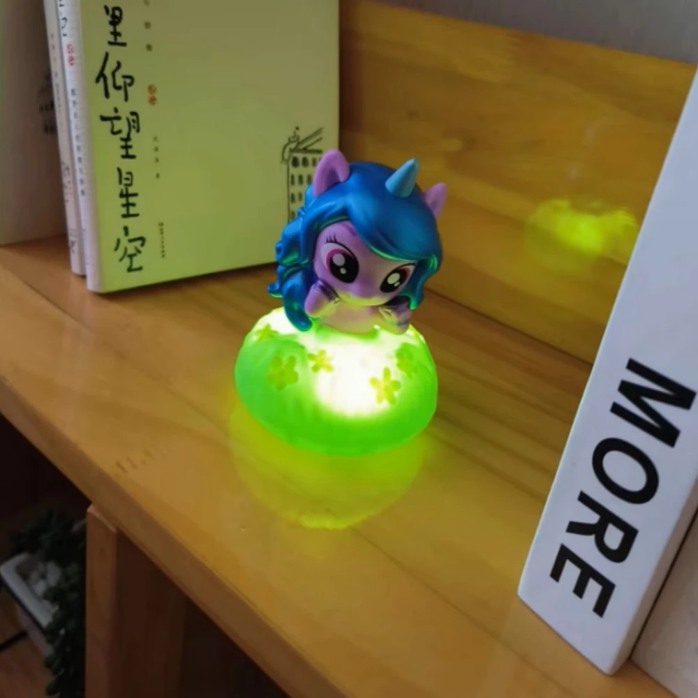 Pony Paulie Blind Box Luminous Atmosphere Night Light Doll Ornaments Handmade Toys Around The Boy And Girl Birthday Gift