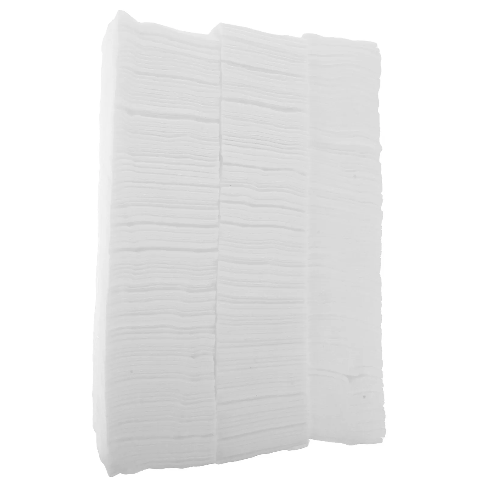 500Pcs Japanese-Style Double-Layer Cotton Pads for Makeup Removal Toner Application Face Cleansing Soft Skin-Friendly