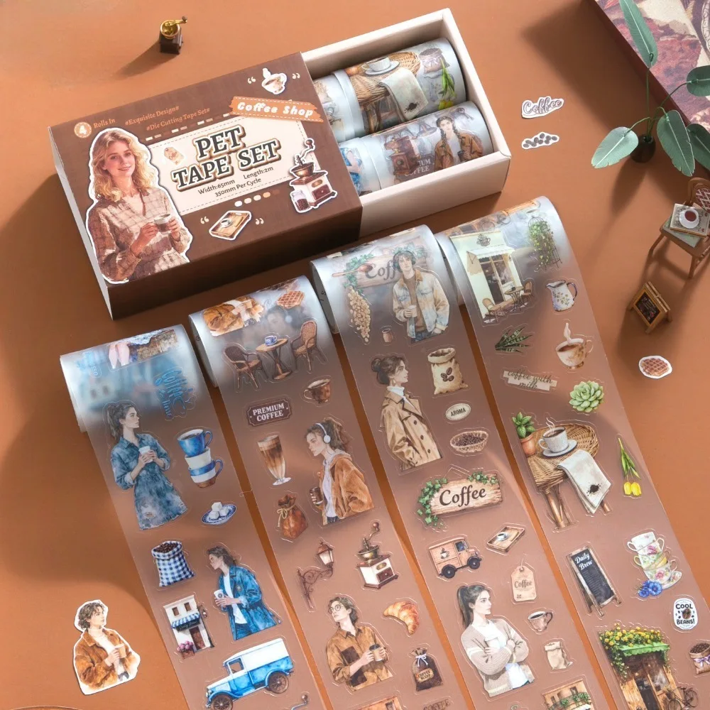 conjunto-de-fitas-adesivas-vintage-com-cenarios-de-vida-quatro-rolos-para-decoracao-de-scrapbook-diorama-e-colagem