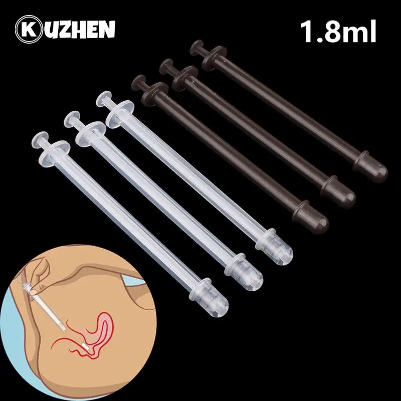 10/5Pcs Women Vaginal Applicators Private Gel Tubes Disposable Vaginal Suppository Applicators 1.8ML