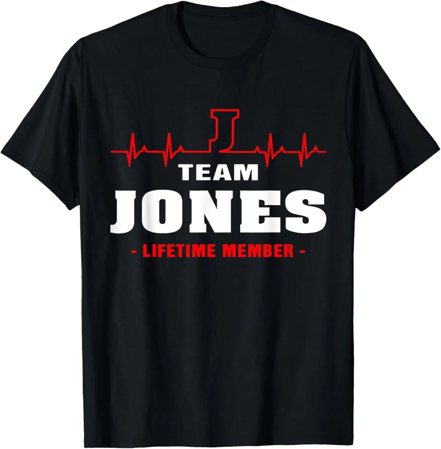 Membro a vita della squadra Jones Orgoglioso cognome della famiglia Jones T-shirt