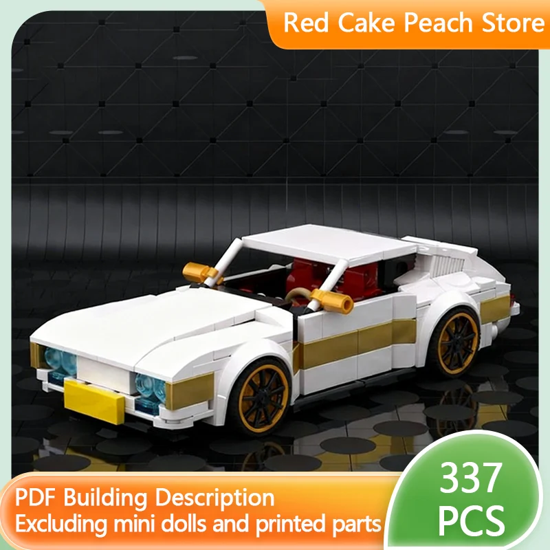 Speed Racing Car Model MOC Building Bricks SP2 Top Tier Sports Car Modular Technology Children Holiday Gifts Assemble Toys Suit