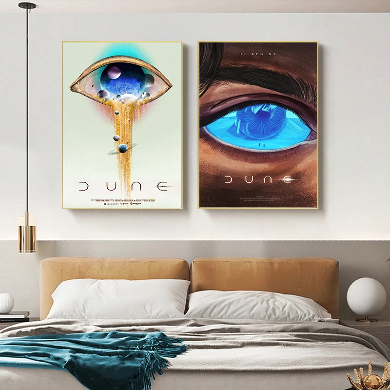 Vintage HD Print Movie Dune Characters Poster Canvas Painting Hot Film Wall Picture For Bar Room Home Decoration Cuadros