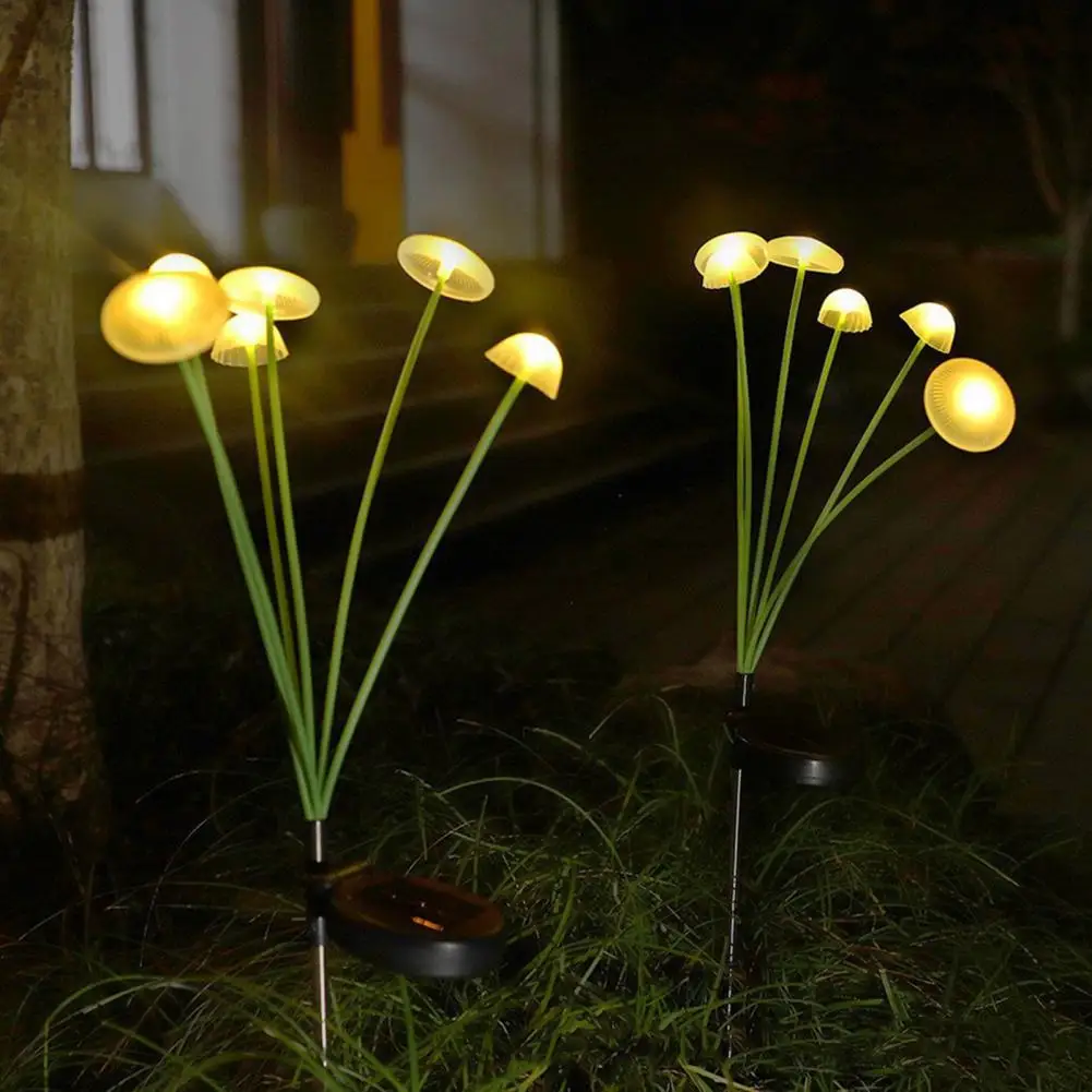 

Decorative Garden Solar Ground Lamp Color Changing Jellyfish Solar Garden Lights Energy-efficient Led Lamps with for Easy