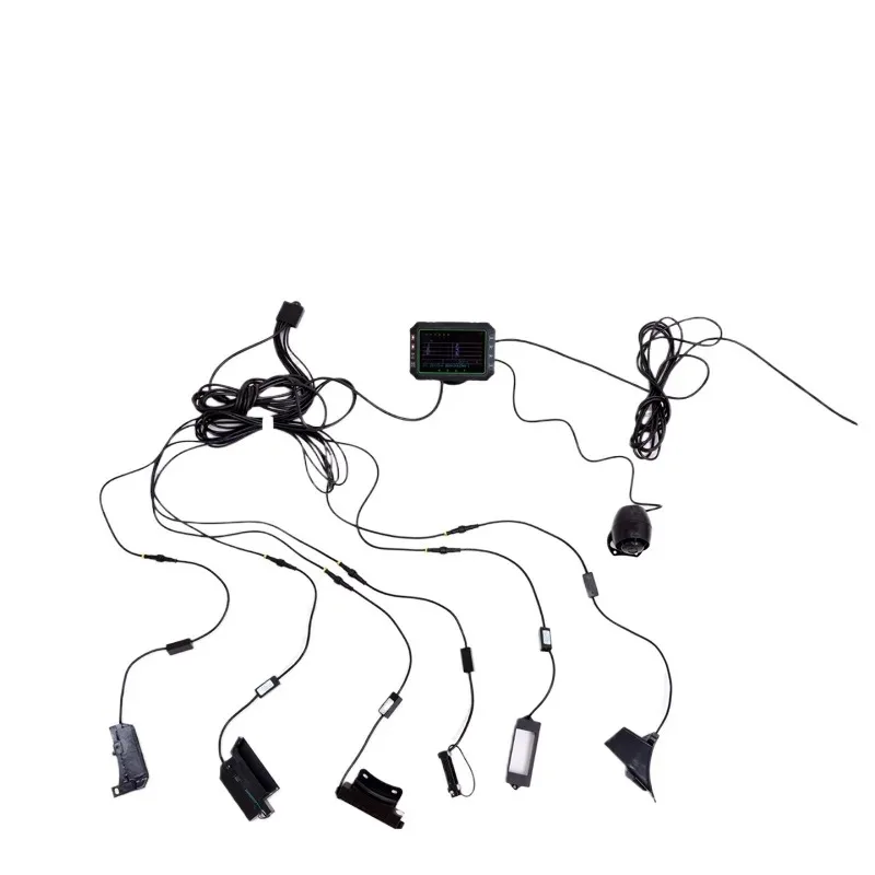 Seed planter alarm accessories, host probe, data cable, alarm light, horn, various types of seed guide tube probes