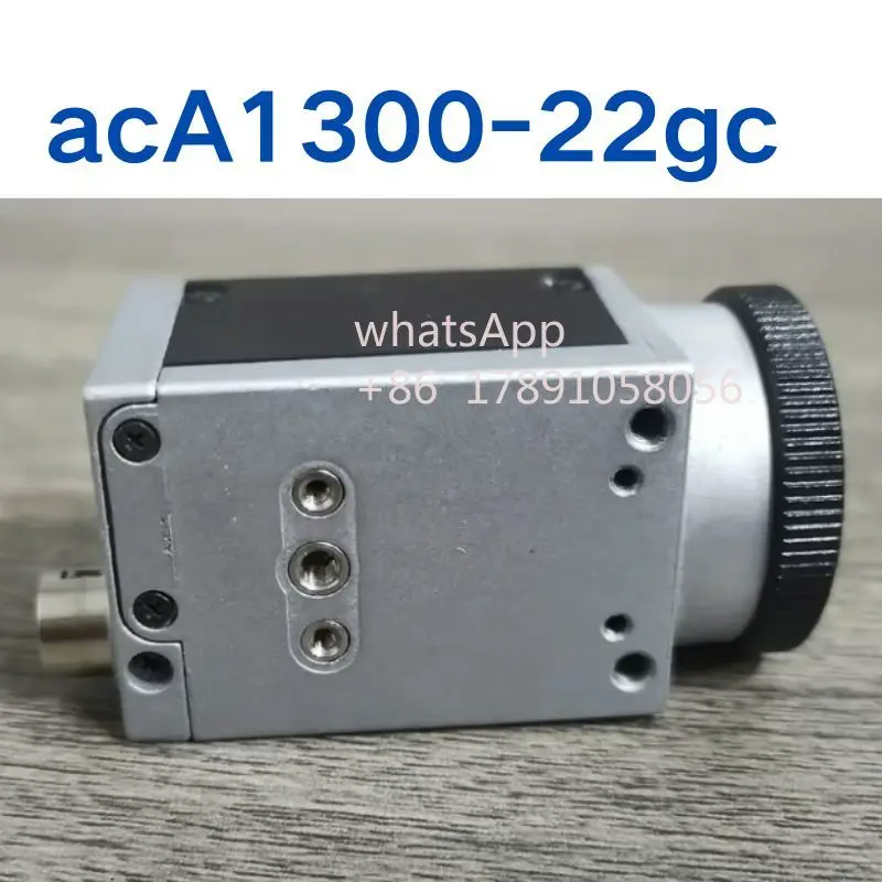 Teste de câmera industrial colorida AcA1300-22gc usada Ok Transporte rápido