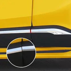 Car Accessories For Toyota C-HR CHR 2016 2017 2018 2019 2020 2021 2022 2023 Stainless Exterior Side Door Body Molding Trim 4pcs