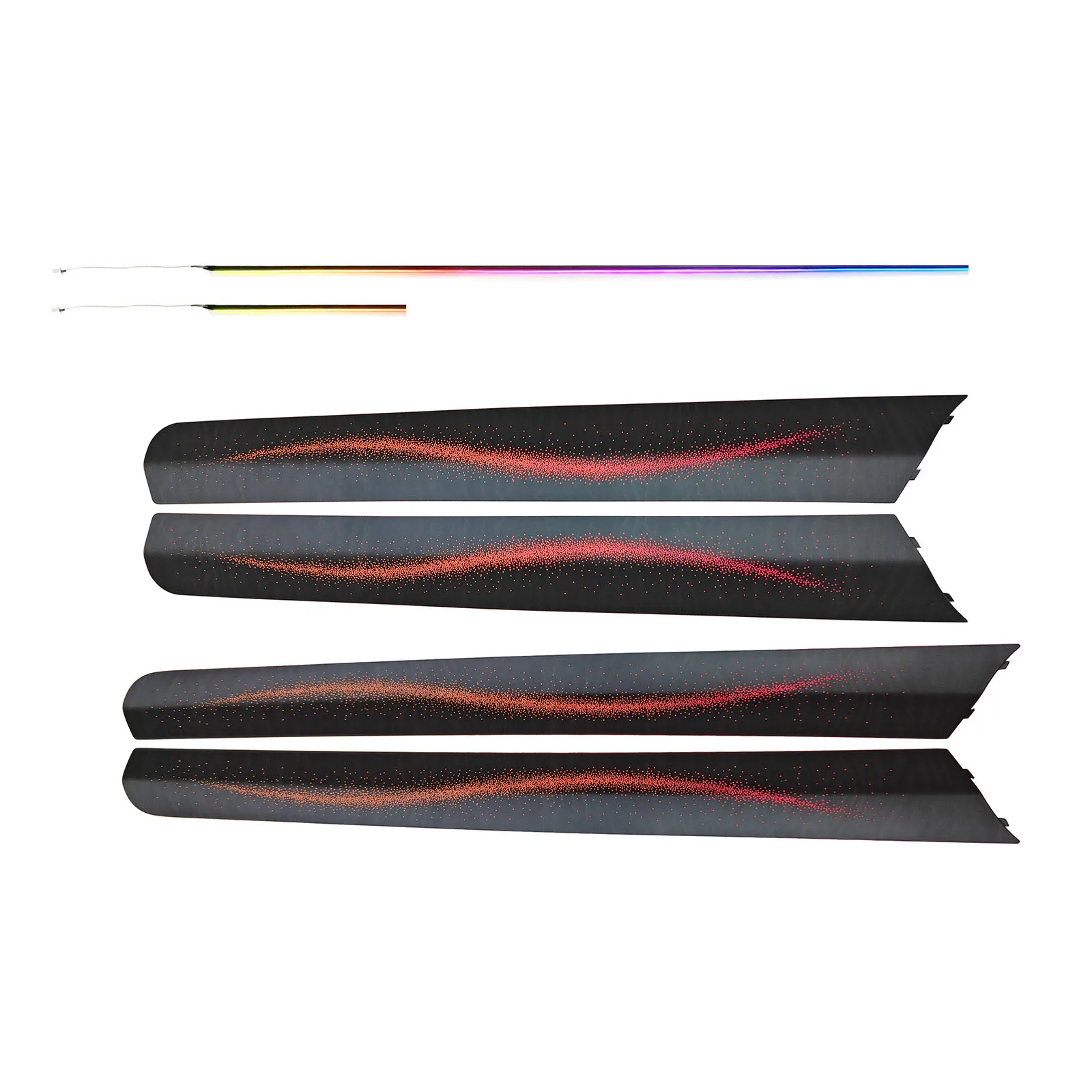 

For New Car LED Ambient Light With Mobile Control For Multiple Colors Car Interior Lighting Accessories Suitable For 06-19 Audi