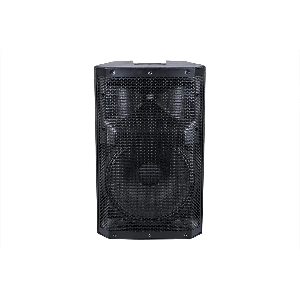 PV15 Professional 2-Way 15 Inch Active Speaker Box 1000W Big Power Amplifier Subwoofer Tweeter Full Range Outdoor Use