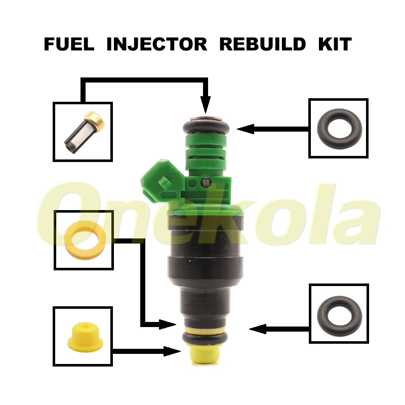 

Fuel Injector Repair Kits for PORSCHE 944 M44 51 52 S2 2.5T 2.5 TURBO 84-91 0280150803