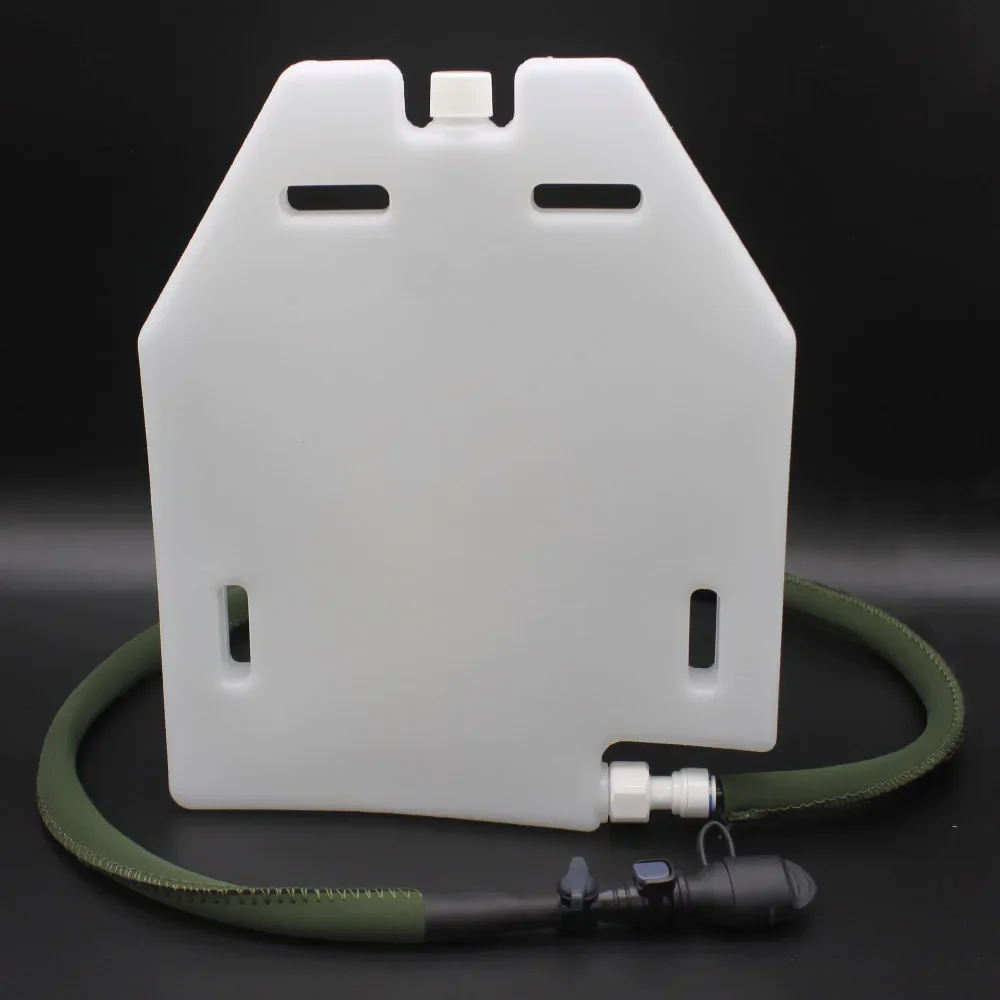 لـ VULPO 1,5 L Taktische Weste Wasserkocher Wasserstoff Lagerung Trink Fall GPA Platte Trlager Wasserkocher Getriebe Kampf Assau