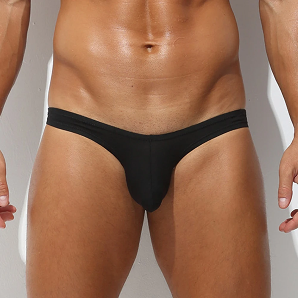 

Mens Sexy Modal Low Waist U Gay Sissy Bulge Pouch Briefs Underwear Solid Underpants Breathable Sports Erotic Hombre Underpants