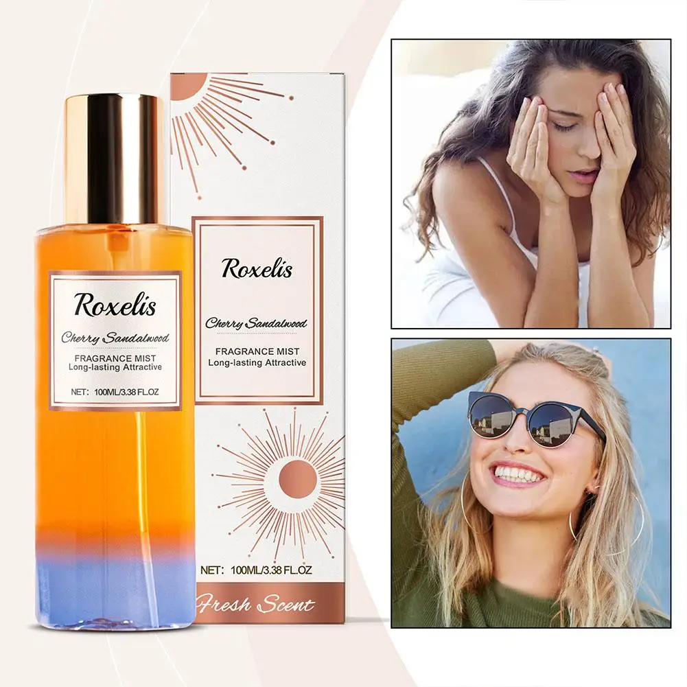 100ml Floral Fragrance Women Perfume Flower Scent Lasting Natural Fresh Show Feminine Charm Romantic Body Perfume Spray