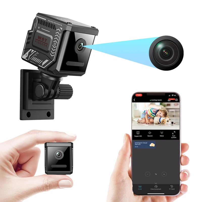 Wireless WiFi HD Cameras Video Recorder Security Protection Camera Smart Home Night Vision Monitoring Camera For Infants Pets