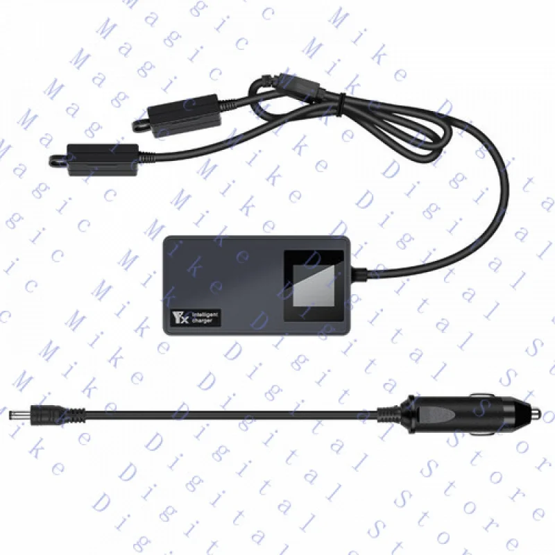 UU  For DJI Mavic AIR 2 / AIR 2S Digital Display Car Charger Drone Accessories view 6