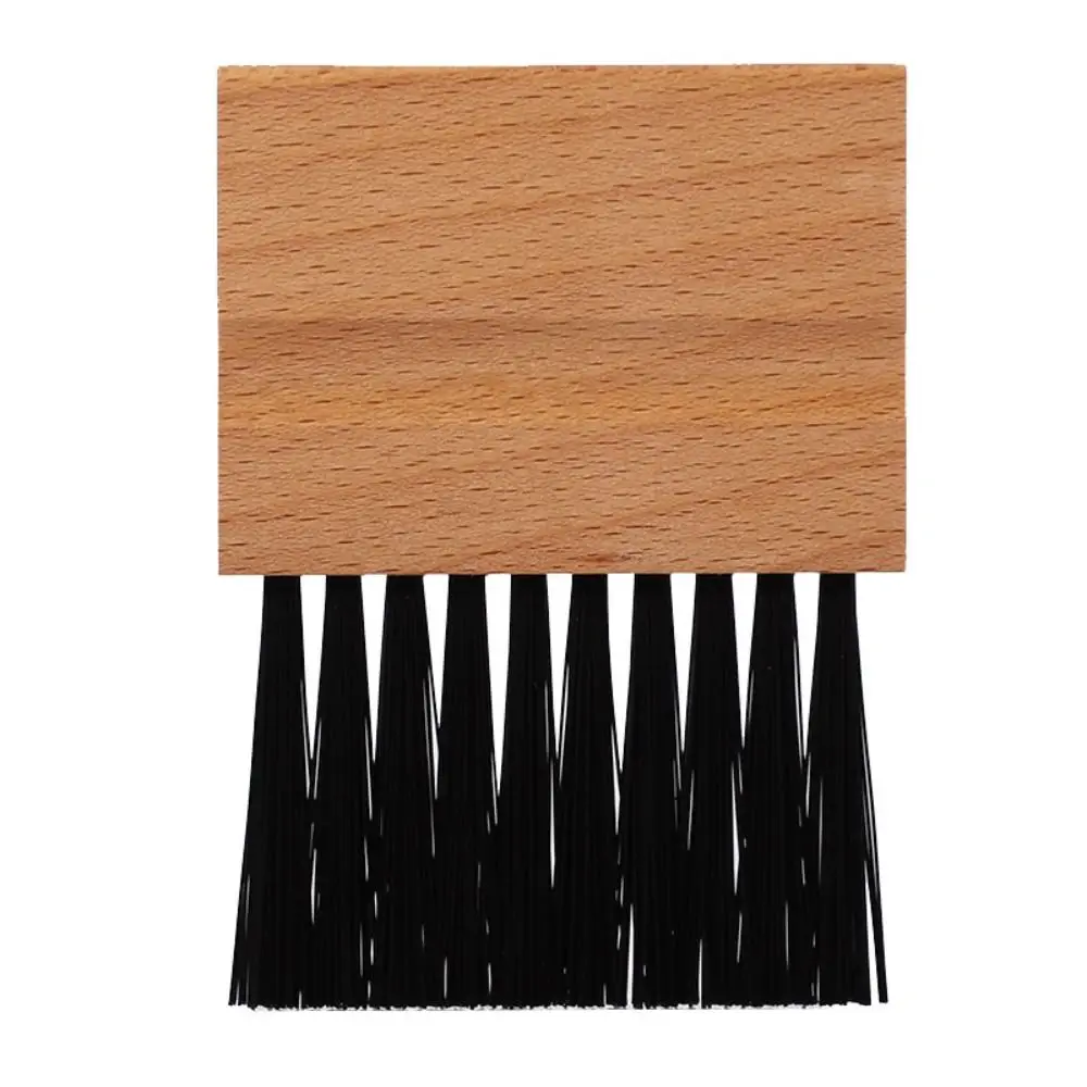 Wooden Handle Umpire Brush Flexible Bristles Referee Gear Baseball Cleaning Brush Cleaner Portable Softball Brush Home Tool