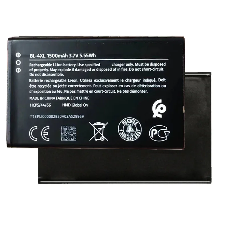 Battery 1500mAh BL-4XL BL4XL For Nokia 6300 4G 8000 TA-1311 TA-1287 Batteries Batteries