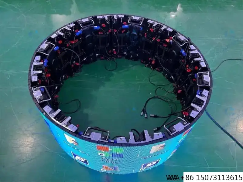 Pantalla LED P2.97/P3.91 para interiores: pantalla de alquiler flexible a todo color para conciertos