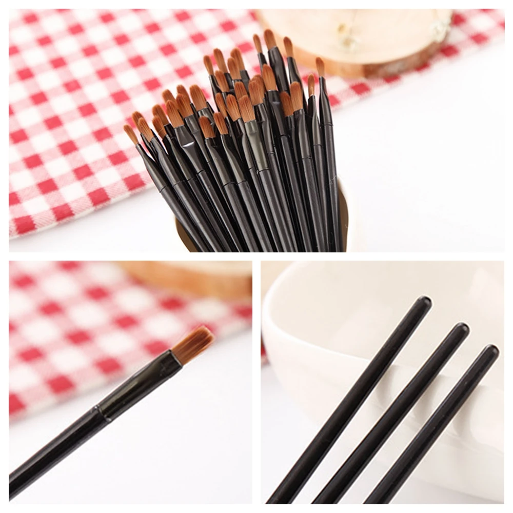 50pcs/Set Disposable Lip Brush Gloss Wands Applicator Makeup Cosmetic Beauty Tool Lip Liner Brush Lip Makeup Tools