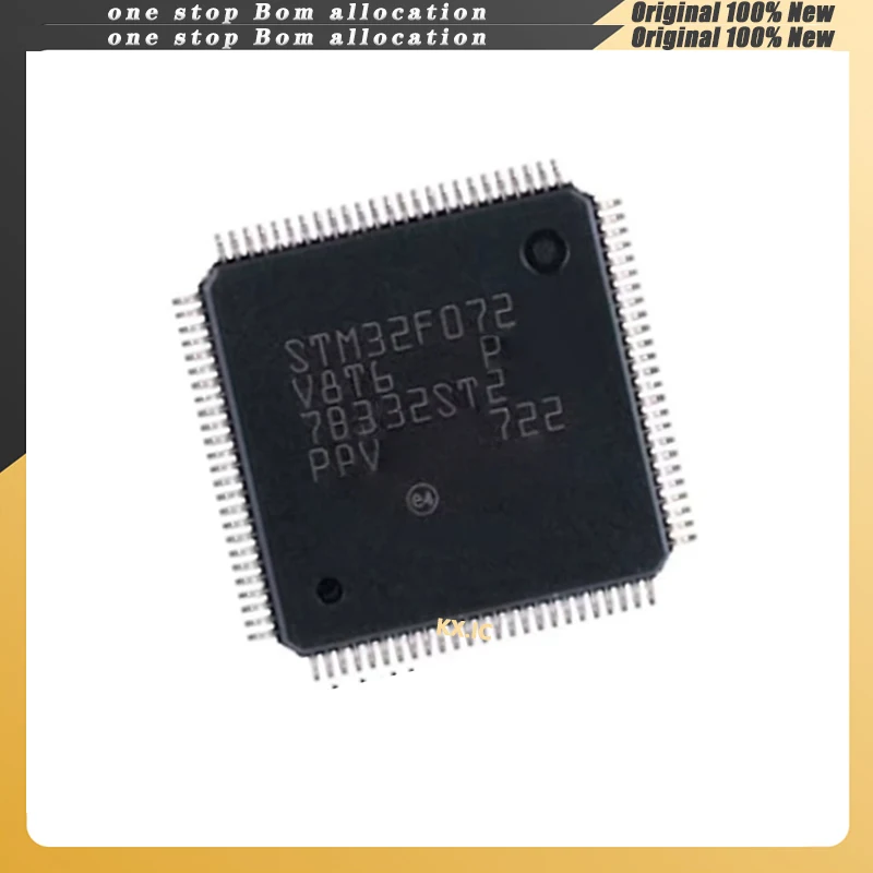 

10 шт./лот STM32F072V8T6 STM32F07 M32F072V8T6 LQFP-100 MStock новый оригинальный