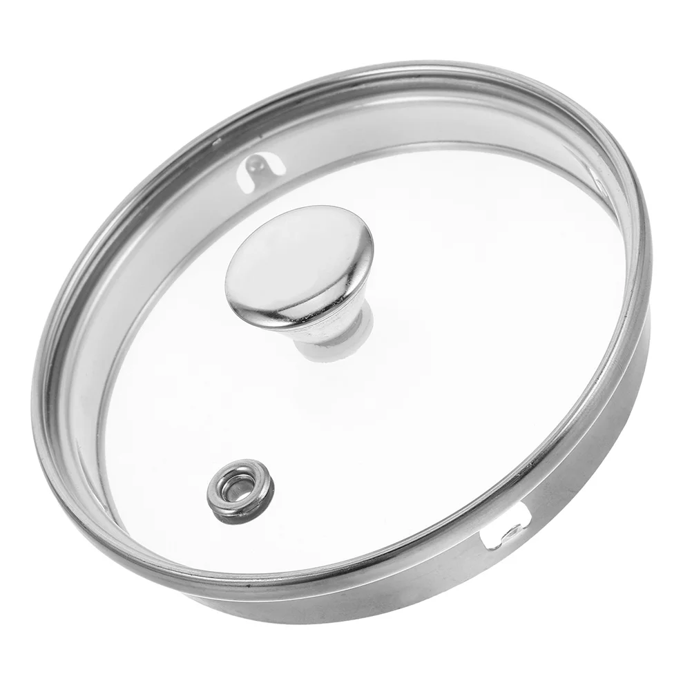 

Glass Teapot Replacement Lid Tempered Glass Kettle Cover Clear Heat Resistant Handle 11.6cm Diameter Home Kitchen Accessories