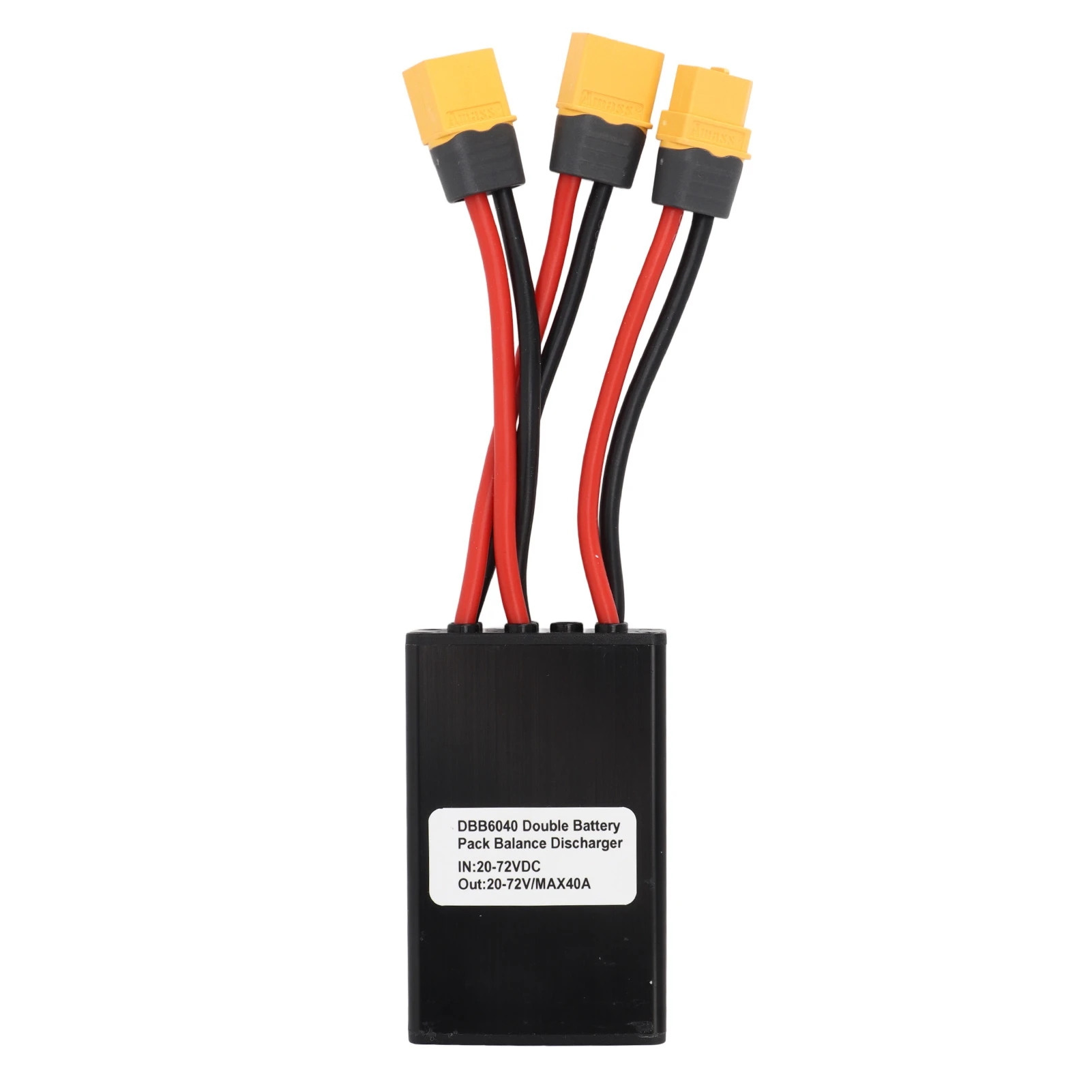 

Преобразователь батареи 20 В-72 В, долговечный выход мощности, электрический велосипед из алюминиевого сплава, адаптер параллельного модуля с двумя батареями