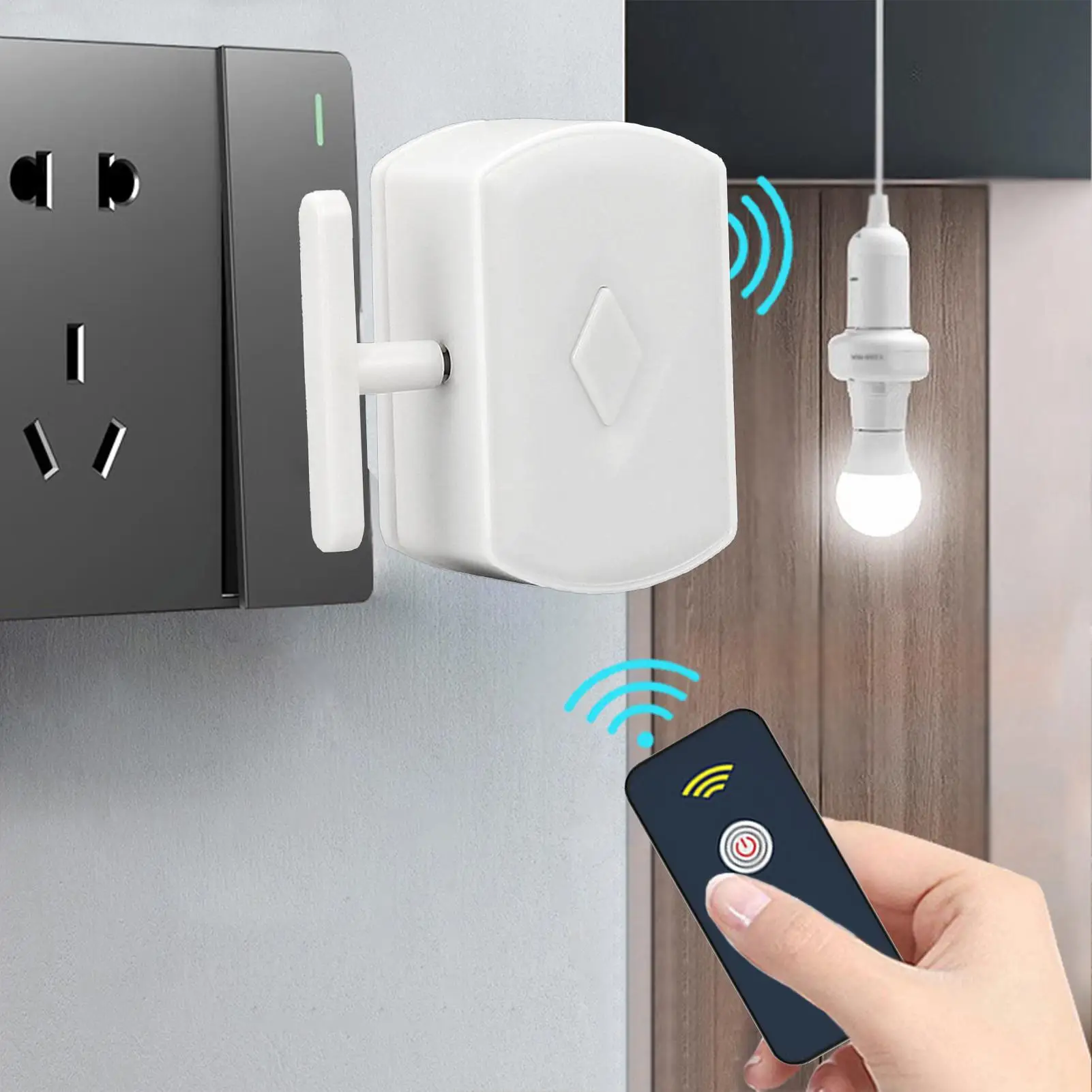 

Wireless Remote Control Lazy Person Toggle Button Pusher Wireless Intelligent Remote Control Switch Infrared For Home Dormitory