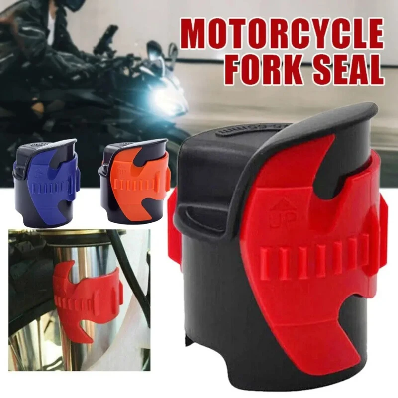 Motorcycle Fork Seal Cleaner Tool Motorcycle Front Fork Seal Saver Tool Cleaning Shock Repairing Absorber Tool Motorcycle Fork