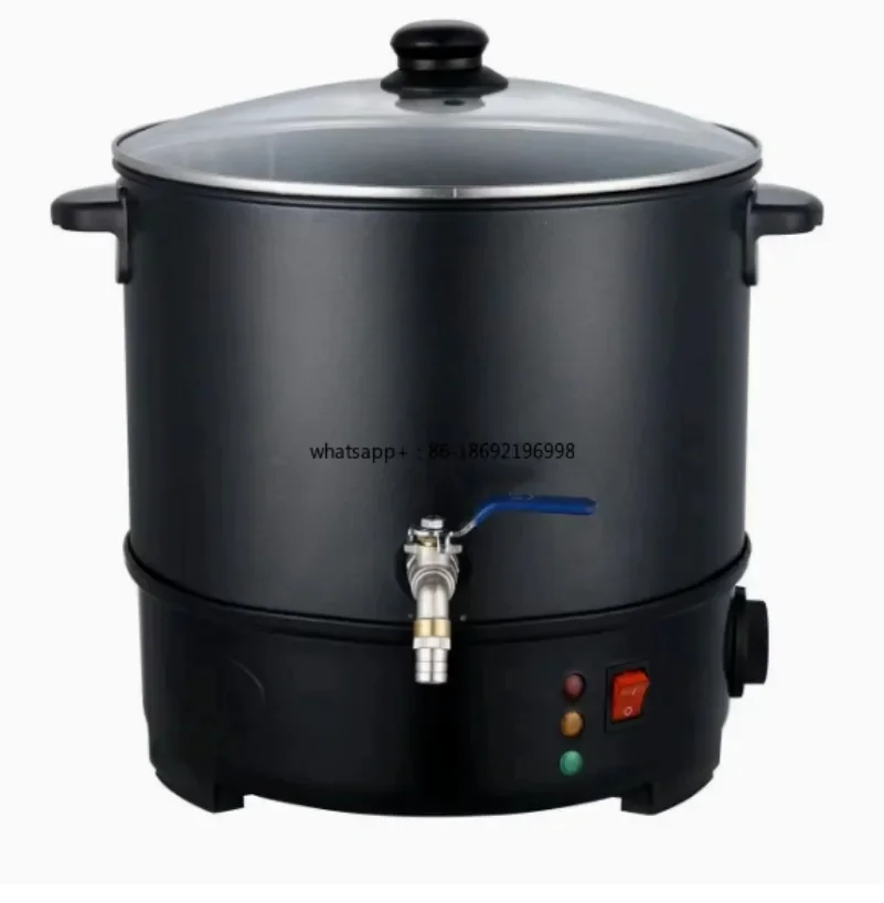 5L Non-Stick black candle wax melter  making equipment