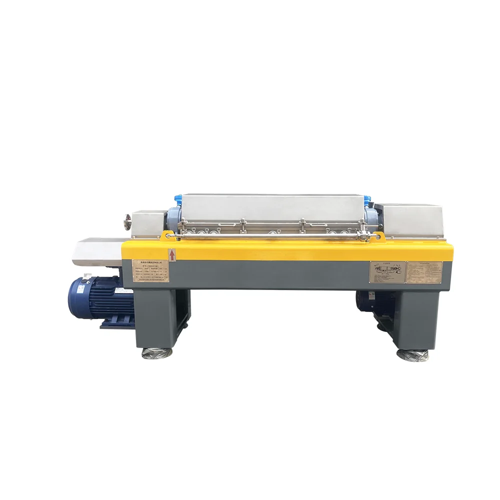 Centrífuga decantadora industrial de alta velocidad para tratamiento de aguas residuales, equipo de separación para un deshidratación eficiente de lodos