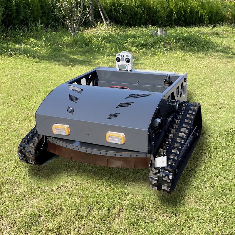 

Усовершенствованная умная газонокосилка с вращающимися лезвиями для быстрой прополки, профессиональная бытовая машина для удаления сорняков с дистанционным управлением