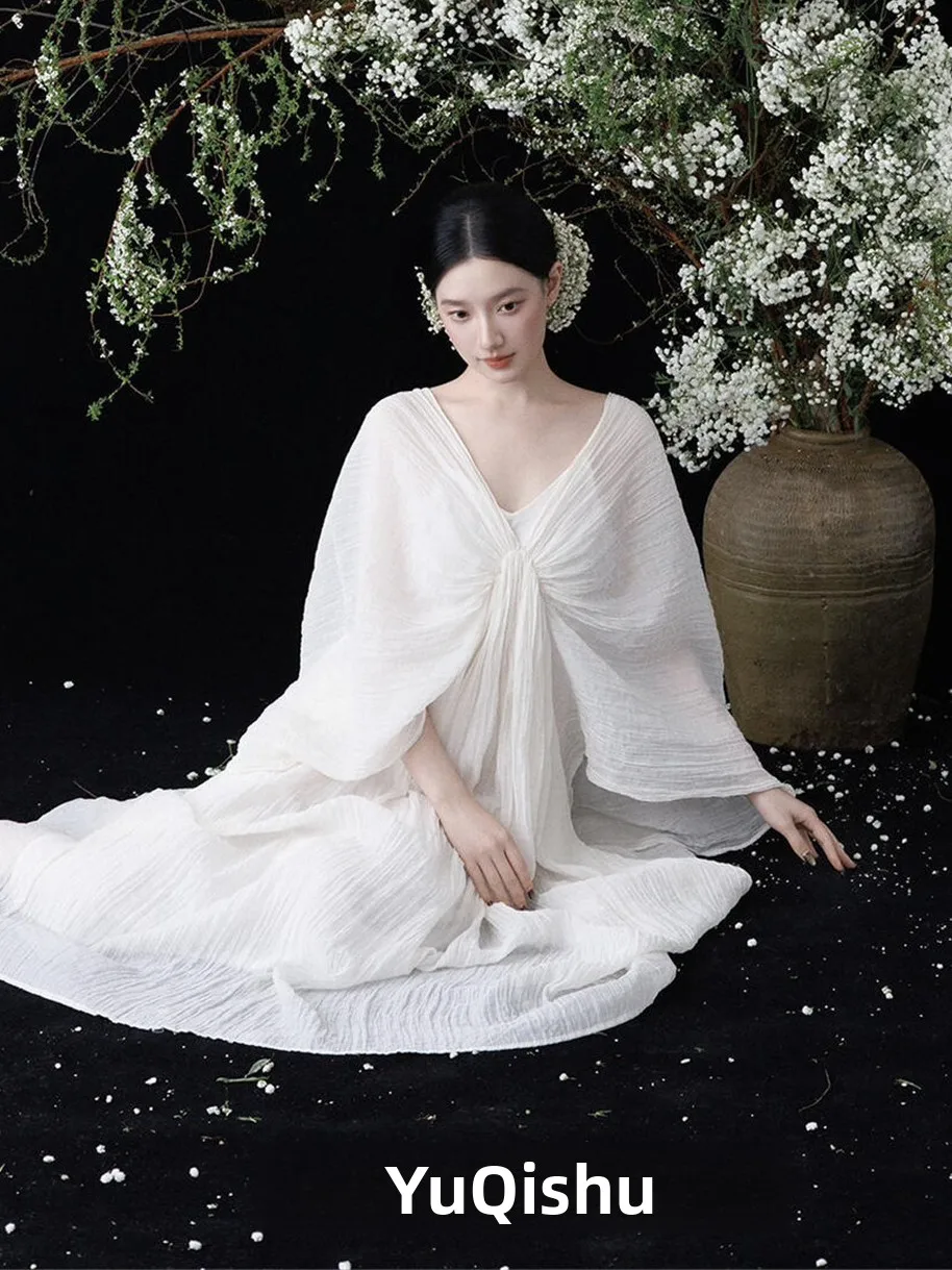 

Ele Ancient Chinese Sle Photoaphy Clothes for Girls Portrait Photoaphy Personalized Photooot adow Studio New Ar...