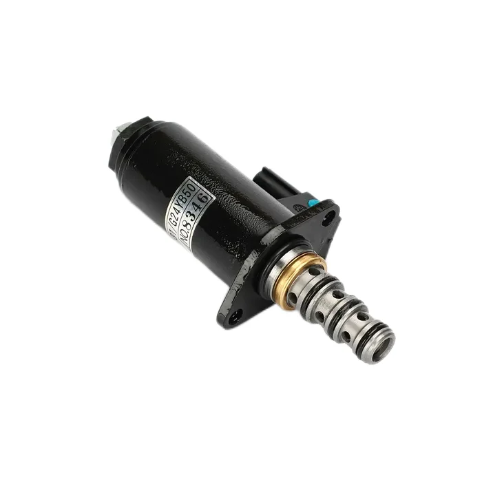 Excavator Parts Rotate Brake Solenoid Valve YN35V00051F1 KWE5K-31/G24YB5 For Kobelco SK200-8