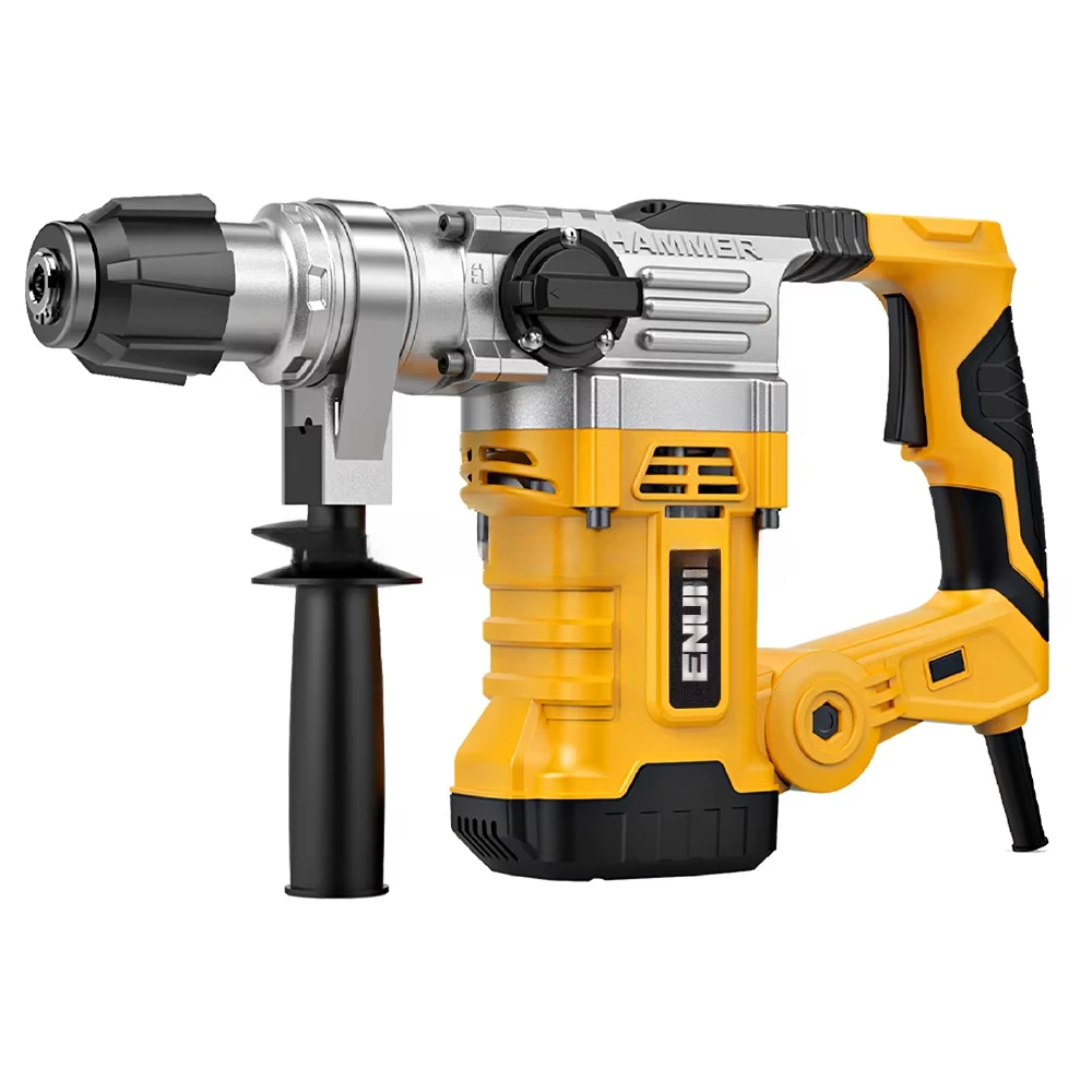 

Electric Hammer Drill Machine Heavy Duty Rotary Hammer Drills for DIY Rated Voltage 220V