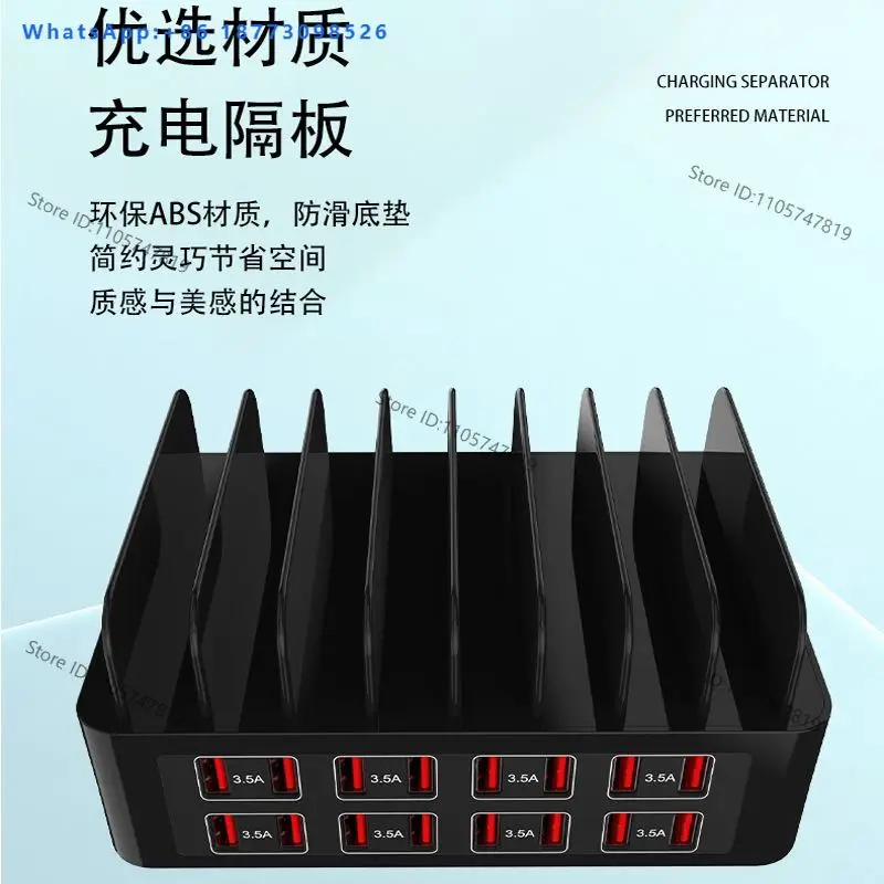 150W Multi Port USB Charger Desktop Charging Station Multi Port Plug