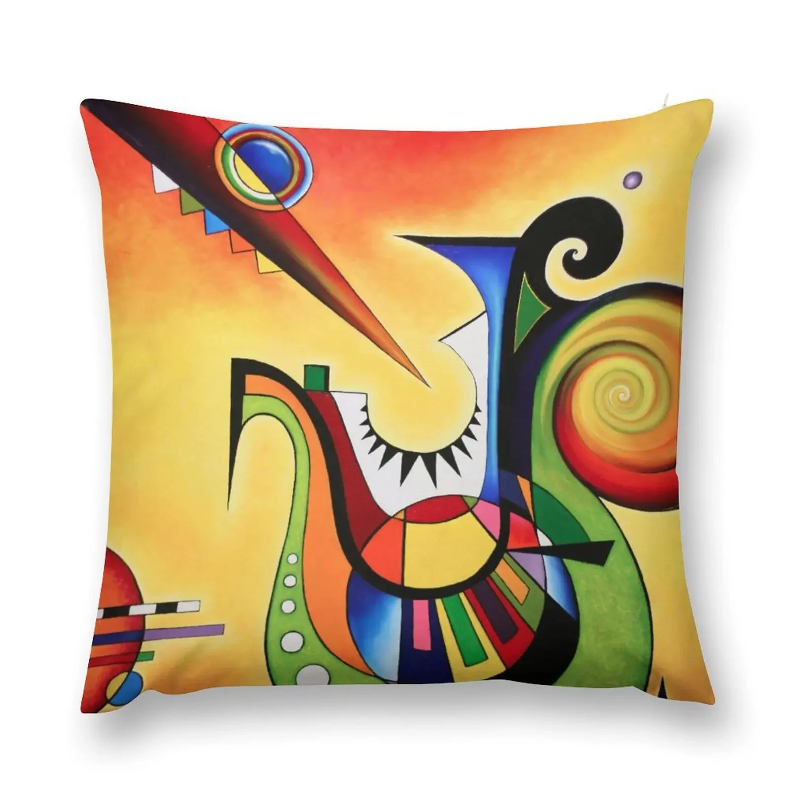 

Homage to Kandinsky, Sailing Throw Pillow Christmas Pillow Pillowcases Pillowcase Cushion pillow