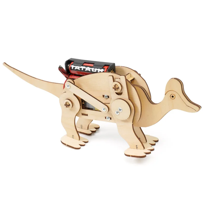 DIY Dinosaur Making Invention Handmade Materials Assembling Dinosaur Model Puzzle Learning Toys G322
