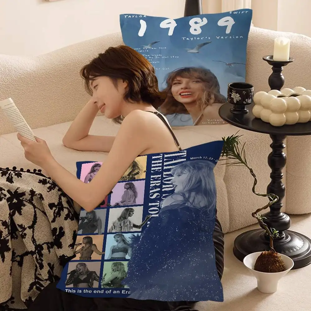 Singer T-Taylor Swift Personalized Pillow Cover Kids Bedroom Wild Party Decor Pillowcase kid Birthday shower Gift