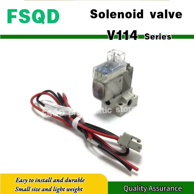 1pc V114-5LO V114-5MZD V124A-5MOR FSQD Pneumatic Solenoid Valve V114 Series