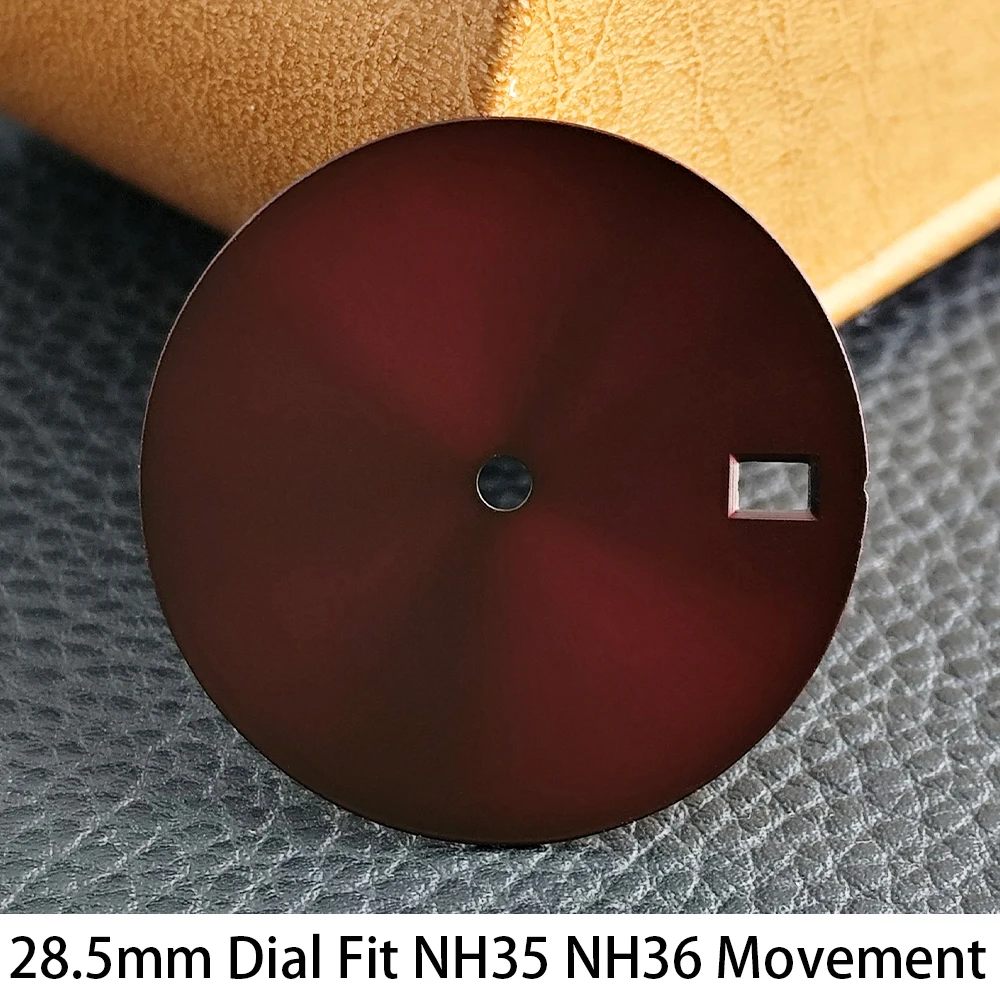 28,5mm Steriles Zifferblatt Passend für NH35 NH36 Uhrwerk Zubehör NH35 Zifferblatt Austauschbares Mechanisches Uhrenteil Herrenuhren – Detail 8