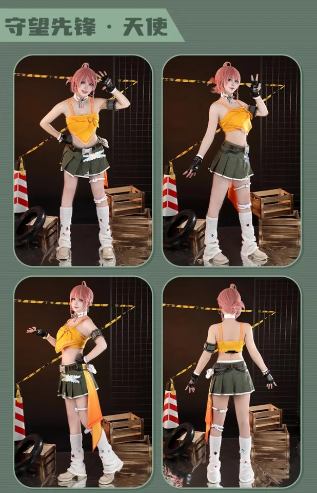 Game Overwatch Juno Girls Group Cosplay Costume Uniform Halloween