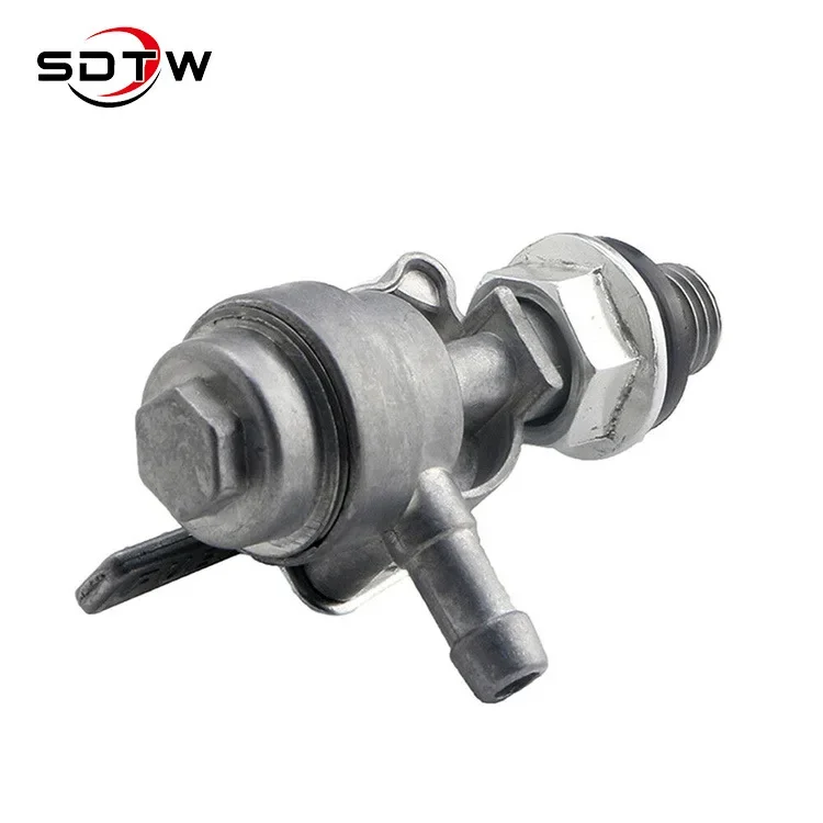 SDTW ON/OFF Universal Fuel Shut Off Valve Tap Replacement For Generator Gas Engine Tank Switch Fit 1/4" Hose Tap image 3