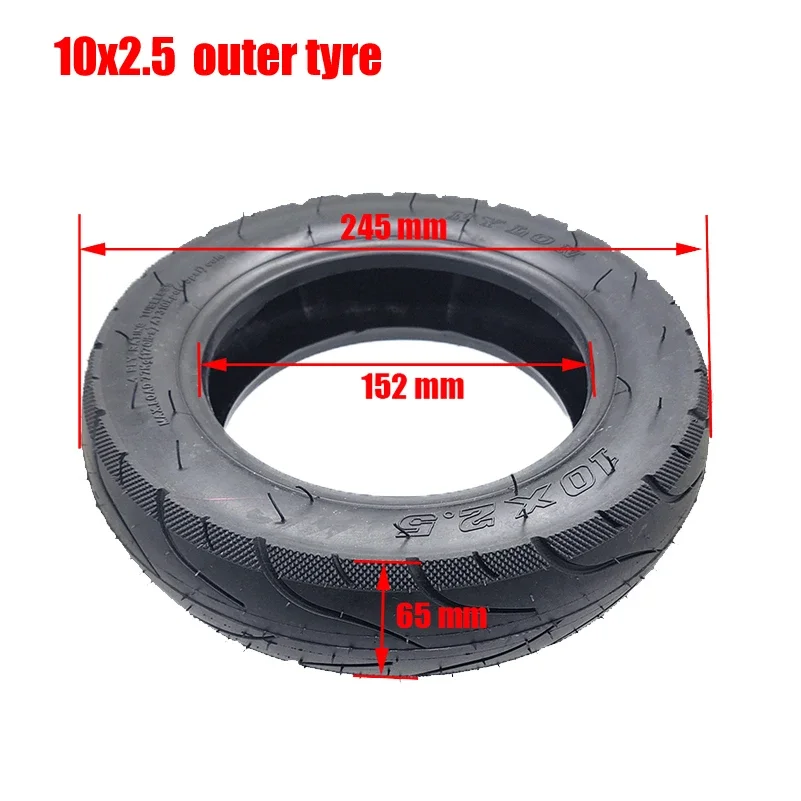 10inch 10X2.50 10X3.0 Inner Tube Outer Tire Fit For KUGOO M4 PRO Electric Scooter Speedway Zero 10X