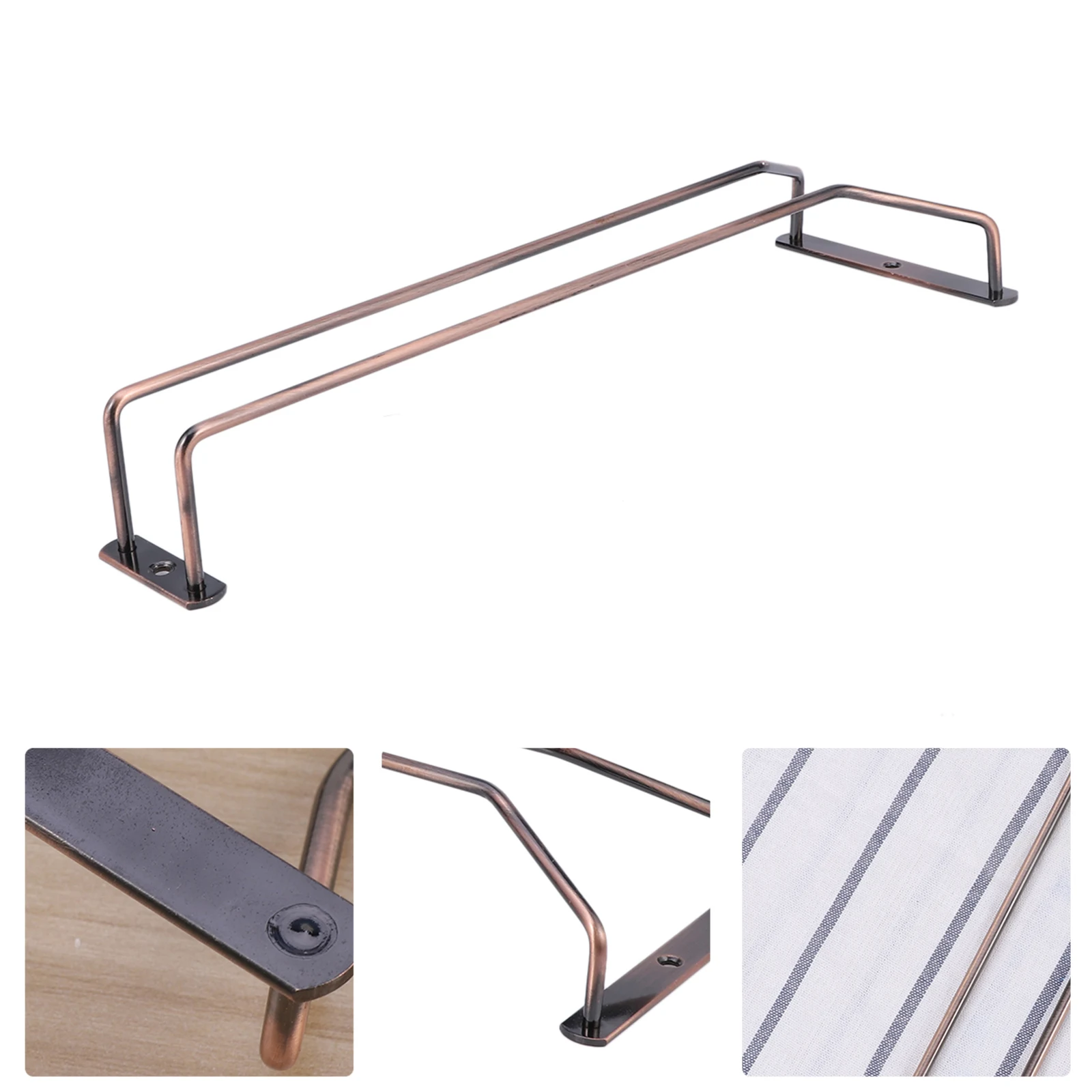 

Stainless Steel Glass Holder Rack for Kitchen Cabinet Storage Suitable Goblet Shapes White Cocktail Glasses Hanging