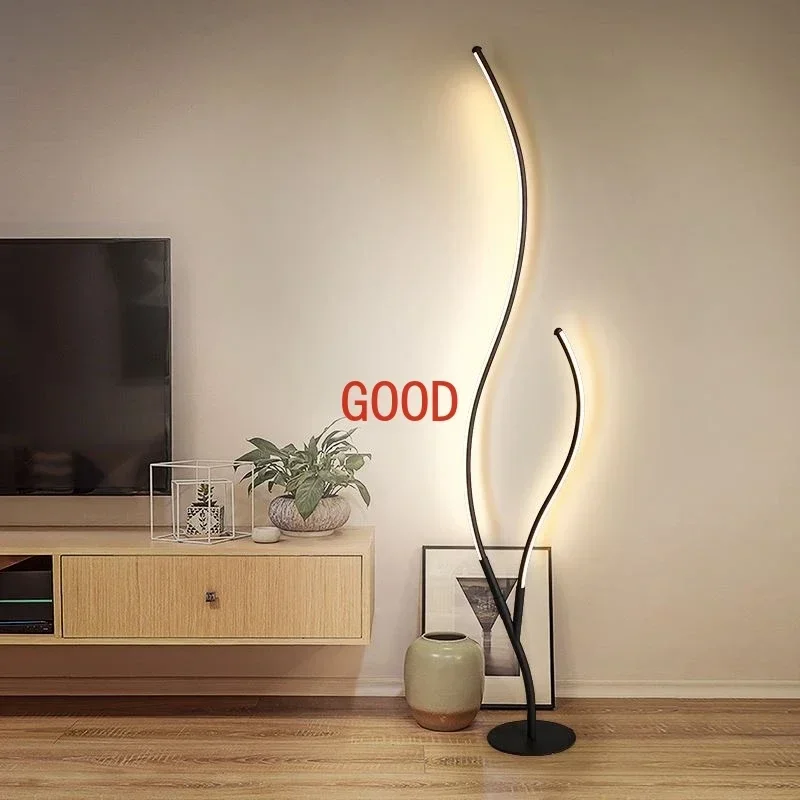 

Tree Floor Lamps Minimalist Italian Designer Lamp For Light Studio Bedroom Indoor Decoration Led Creative Sofa Living Room Light